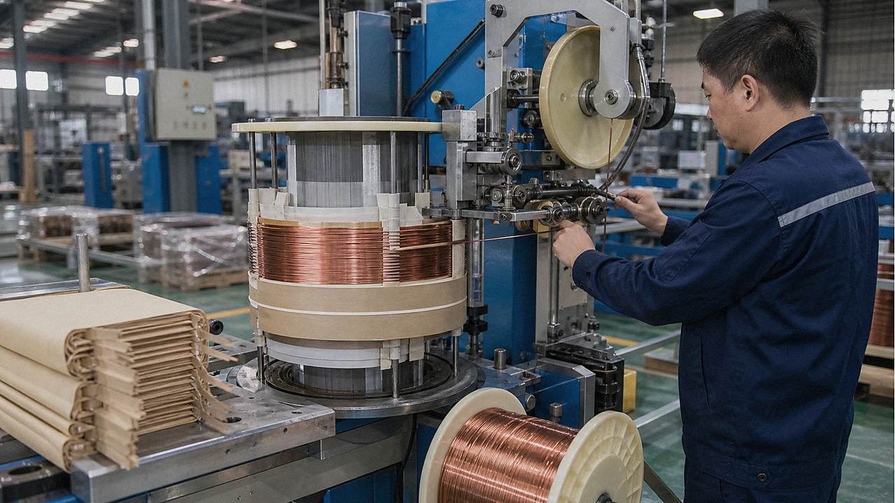 Winding Process - Younxin Factory