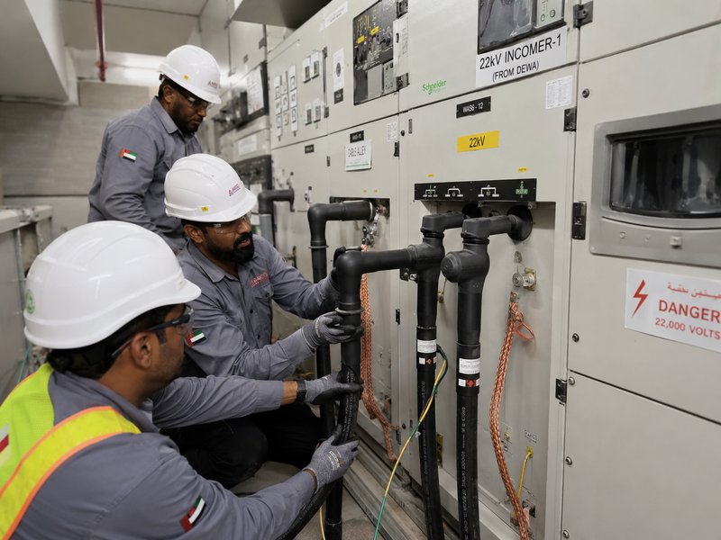 UAE Substation Cable Termination and Grounding Project
