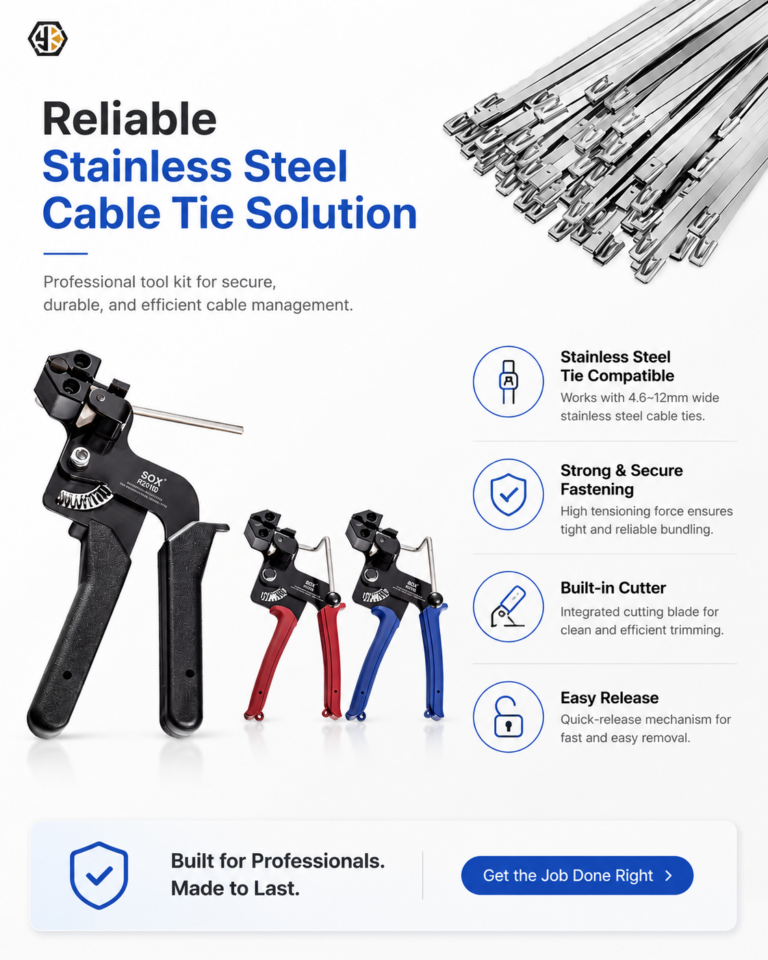 11.8 Inch Stainless Steel Cable Tie Tool