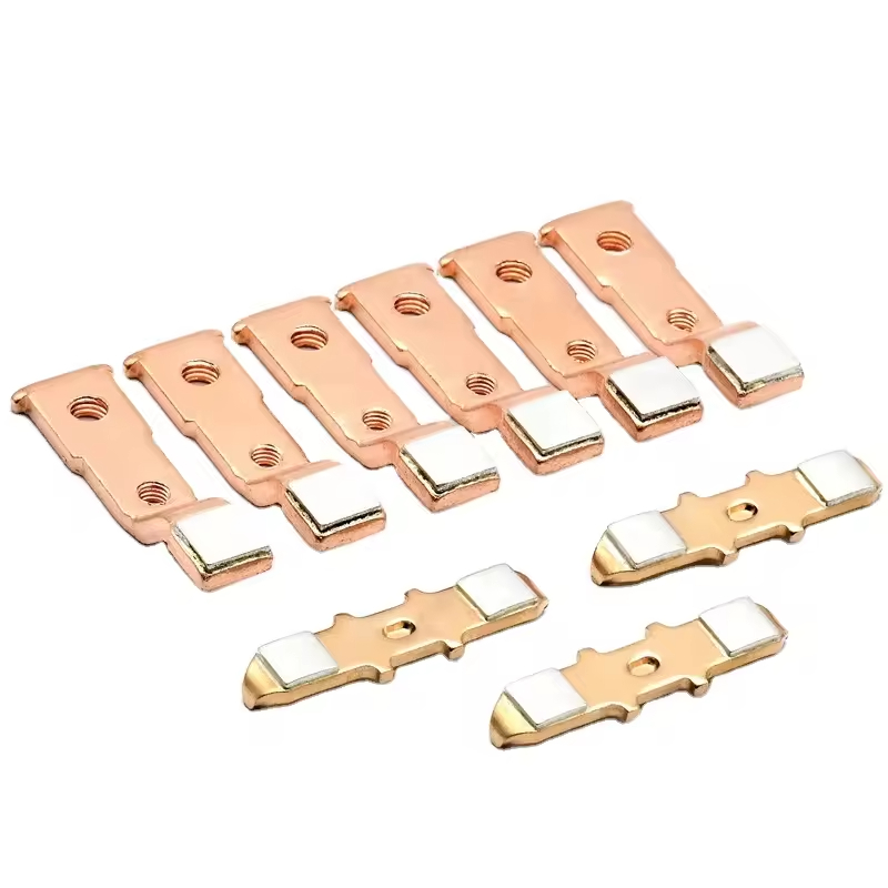 3 Pole Main Contact Set for a Contactor Consisting of Fixed Contacts Moving Contacts Springs and Hardware