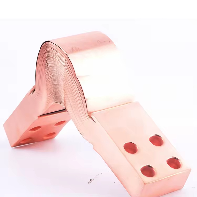 Braided Laminated Flexible Flat Battery Copper Busbar