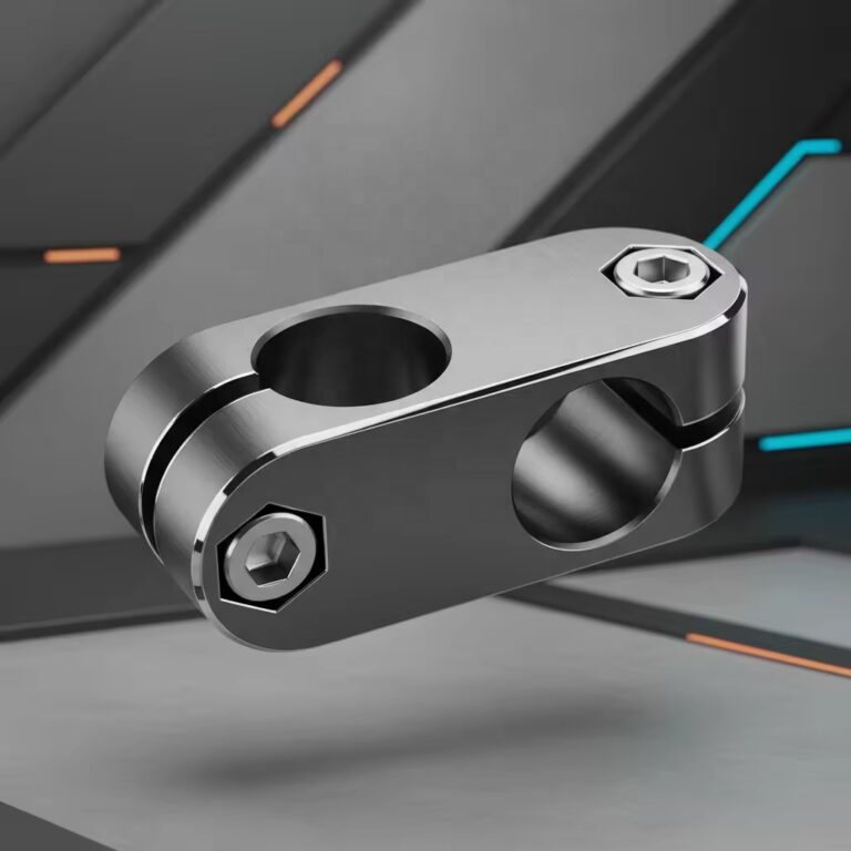 Custom CNC Aluminum Block Straight 12 16 T-Clip Bearing