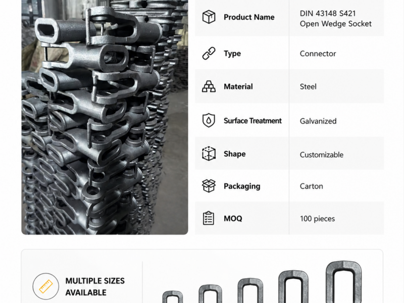 Din 43148 Tensile Steel Forged Cast Utility S421 Open — product family image
