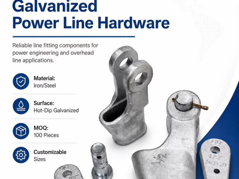 Durable Hot-Dip Galvanized Power Line Hardware for Utility — product family image