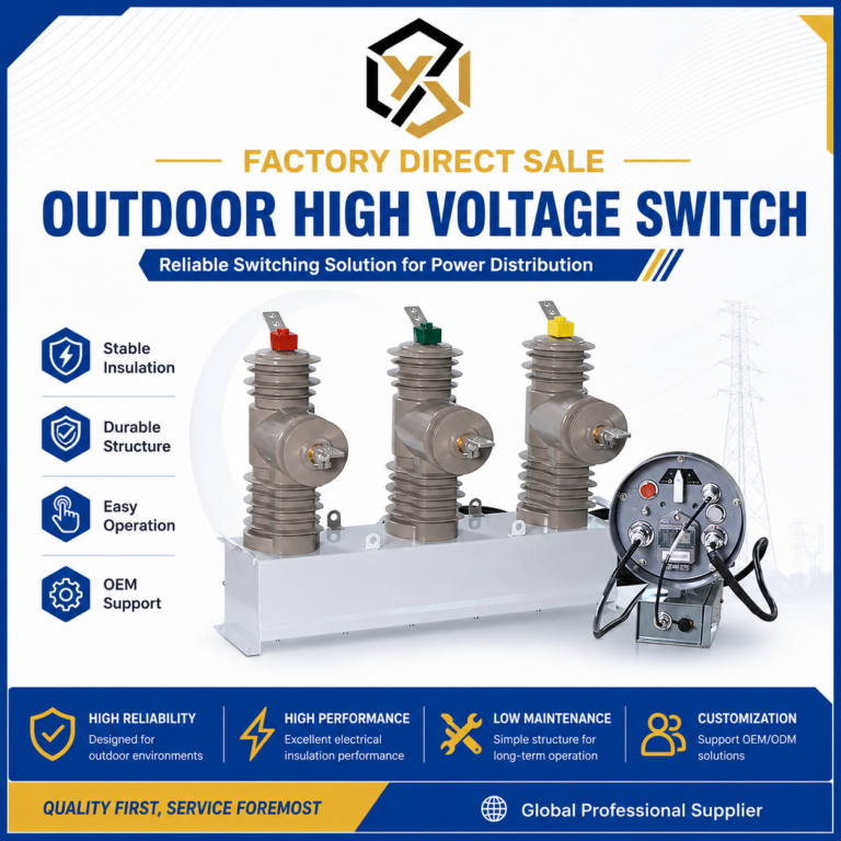 HOGN 3-Pole 25kA Breaking Pole-Mounted Vacuum Load Break