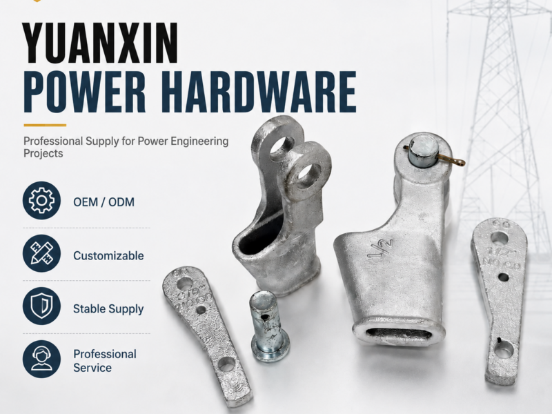 Heavy-Duty Galvanized Iron Power Line Hardware Fitting — product family image