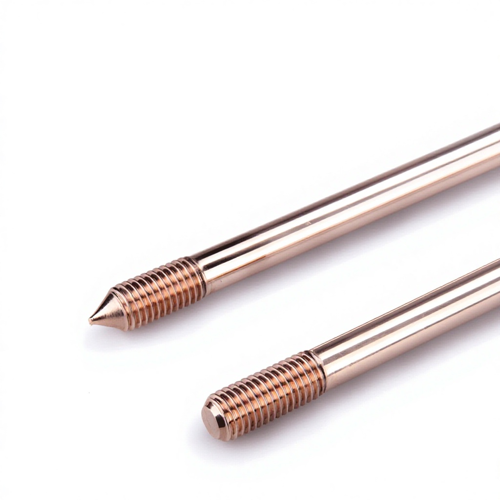 High Electrical and Thermal Conductivity Chemical Ground Electrodes Ground Rods Earth Rod for Earth System