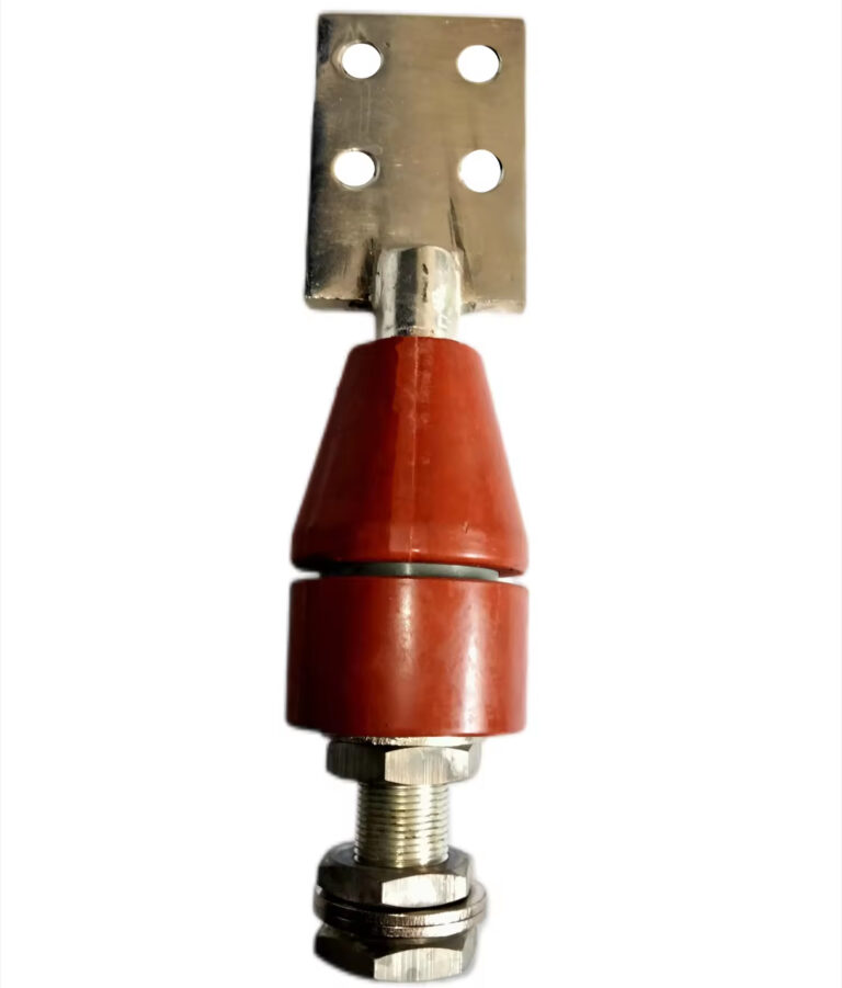 Red Epoxy Resin Transformer Bushing Assembly