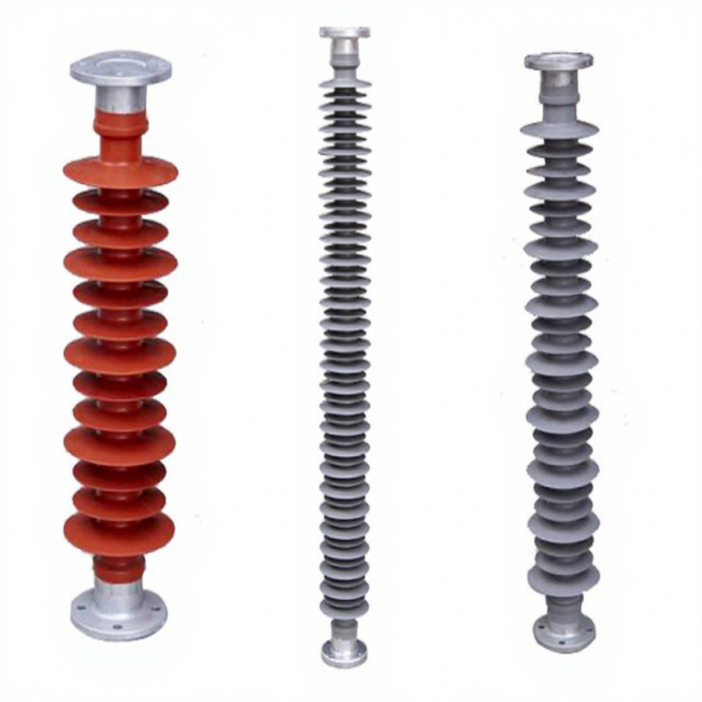 High Voltage Electrical Composite Polymer 400kv Post Insulator