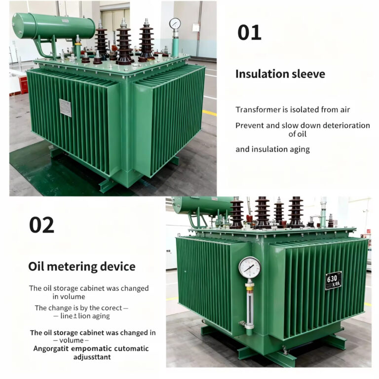 Oil Immersed Three Phase Power Transformer Off-Circuit Tap