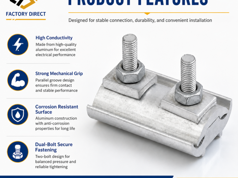Aluminum PG Clamp ALPG Extrude Type Wire Clamp — product family image