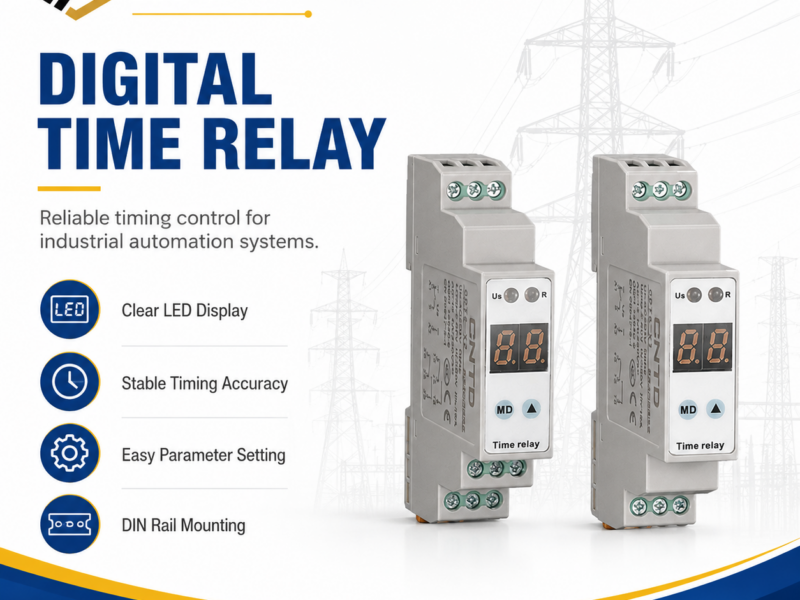 CNTD CDT6-A/B Miniature Time Timer Relay 12-240V AC/DC — product family image