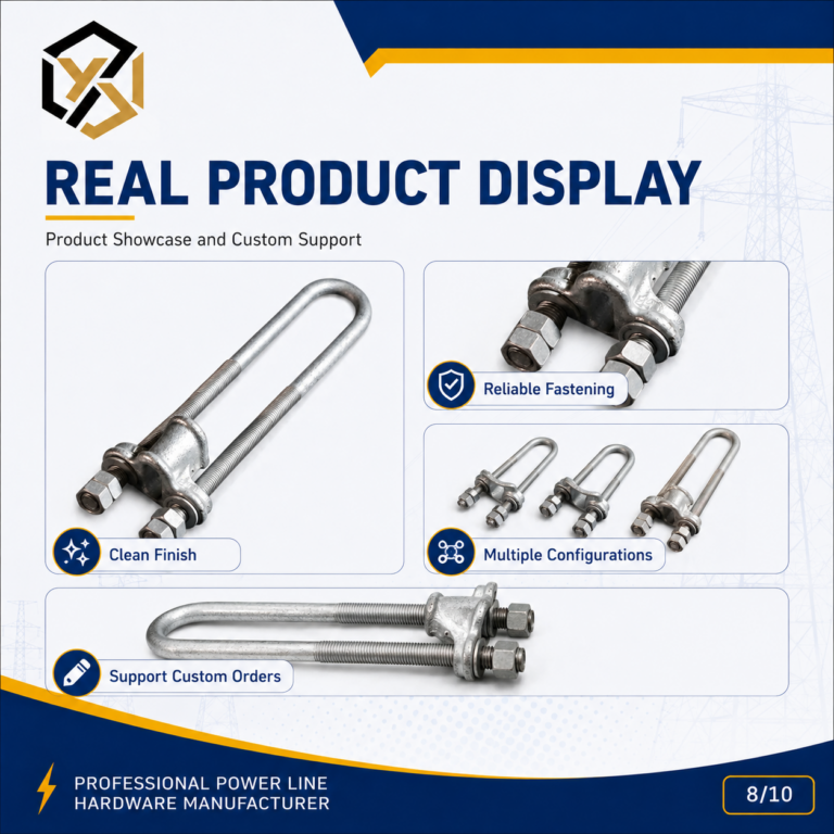 NUT-2L Tension Dead-End Clamp for Overhead Cable