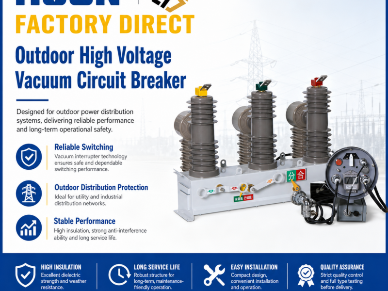 HOGN Pole-mounted Vacuum Load Break Switch Circuit Breaker — product family image