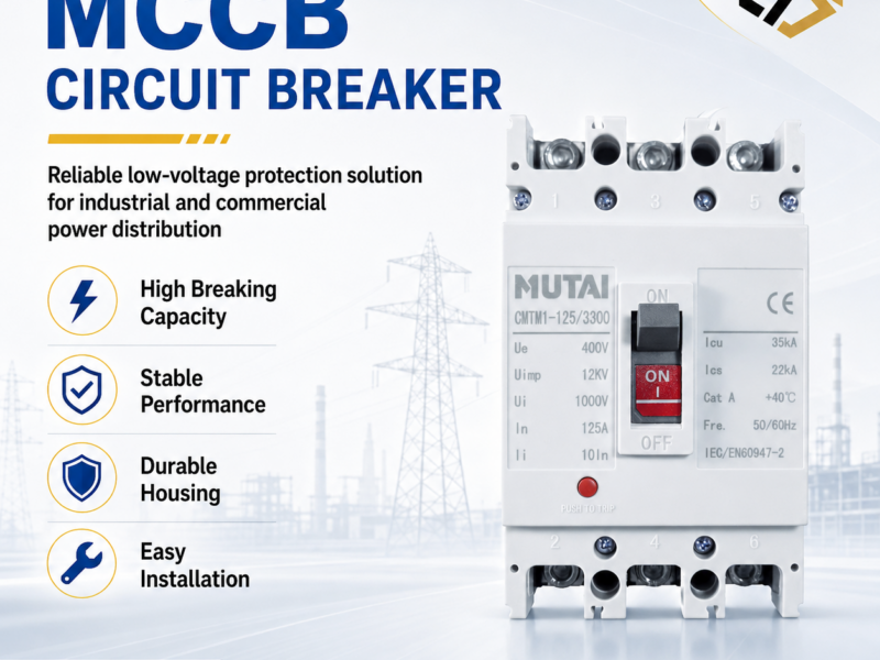 Mutai 3p 80amp 100 Amp Thermal Magnetic Circuit Breaker — product family image