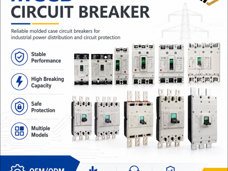 SPX SM30 3P 400V 30kA Molded Case Circuit Breaker — product family image