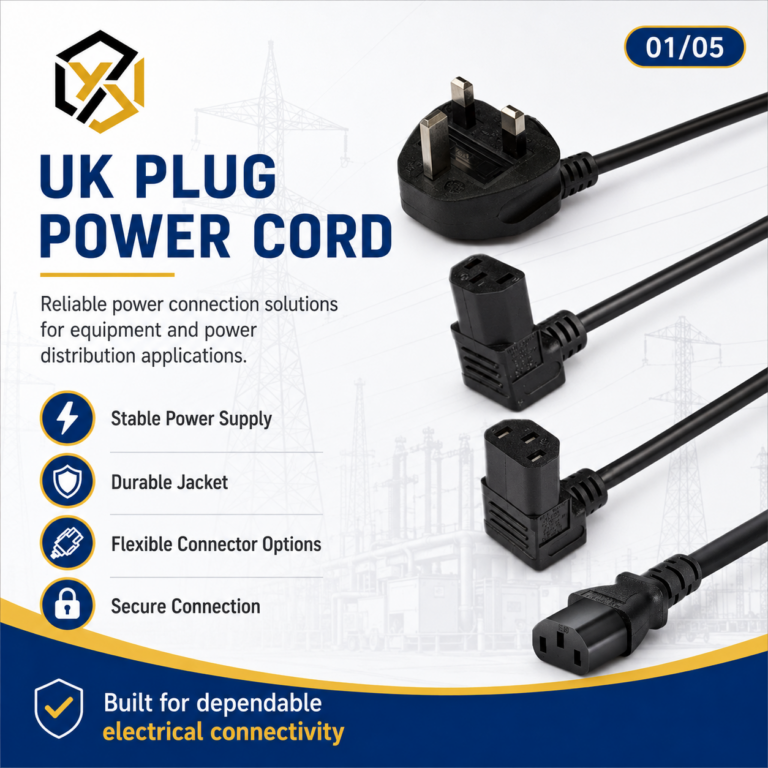 UK Standard Plug Adapter Right-Angle Up-Bend Down-Bend